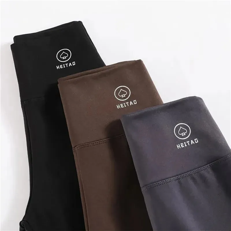 Obsidian Phoenix High-Waist Yoga Leggings