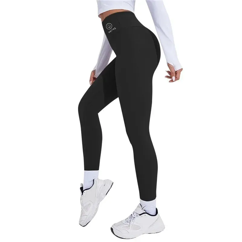 Obsidian Phoenix High-Waist Yoga Leggings