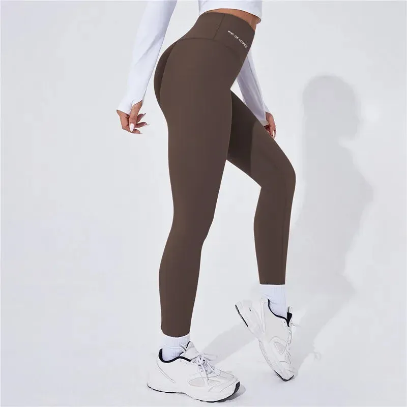 Obsidian Phoenix High-Waist Yoga Leggings