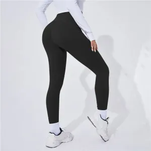 Obsidian Phoenix High-Waist Yoga Leggings