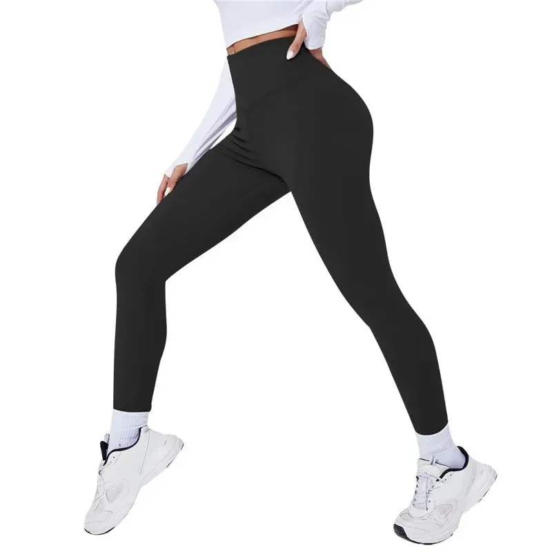 Obsidian Phoenix High-Waist Yoga Leggings