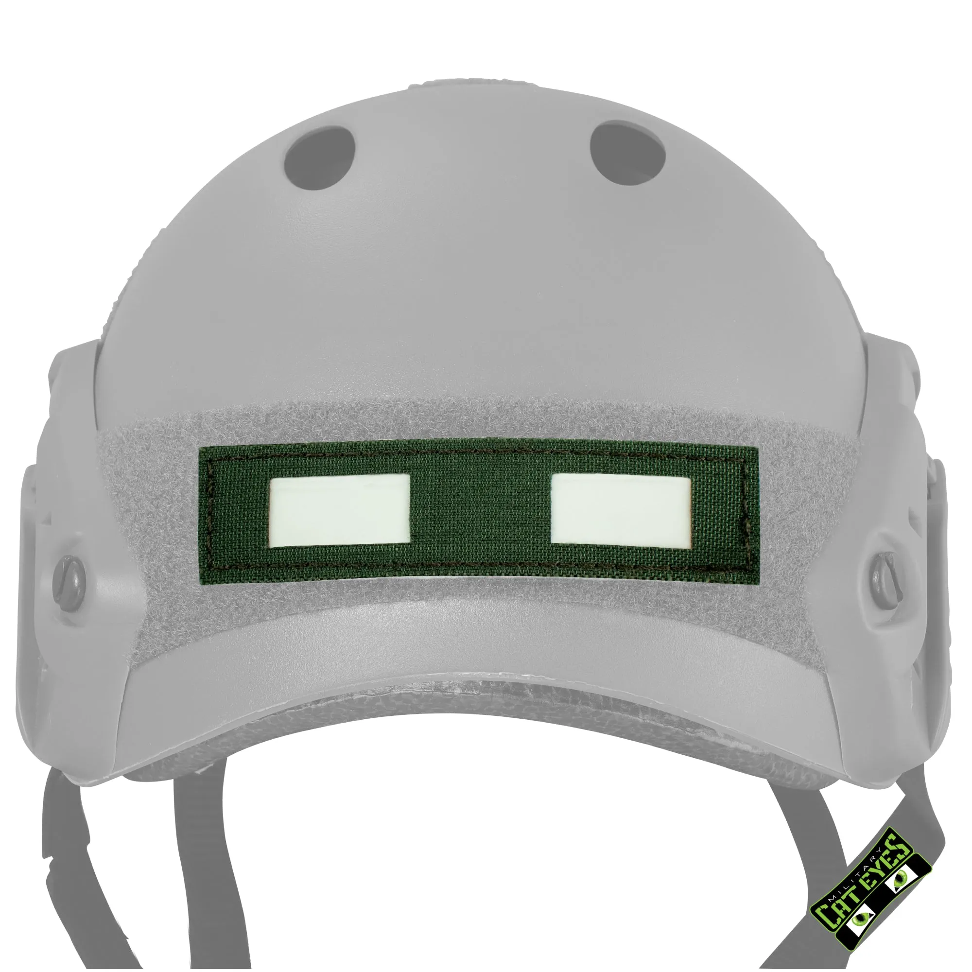 OD Green Military Helmet Cat Eye Band