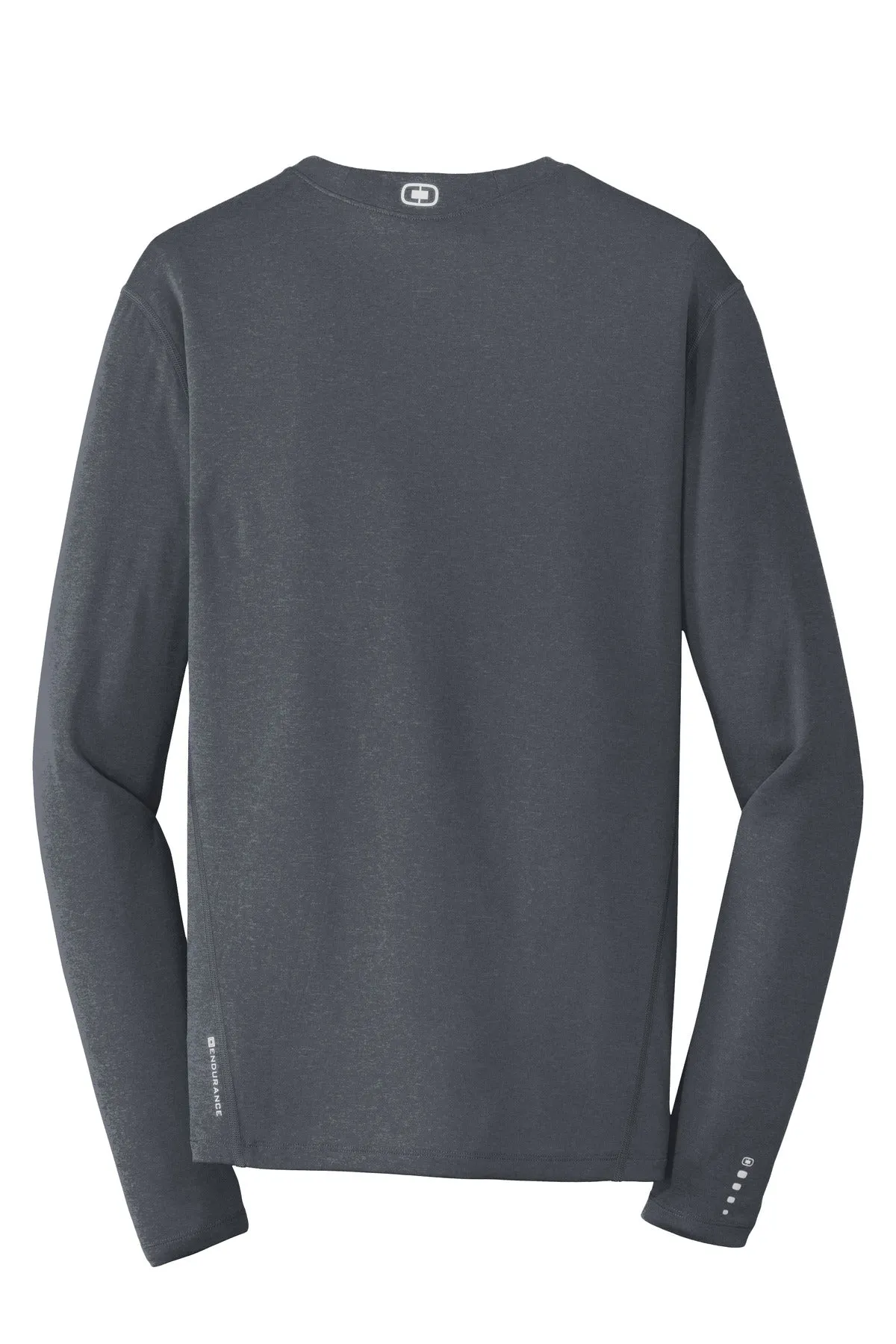 OGIO Long Sleeve Pulse Crew. OE321 Gear Grey