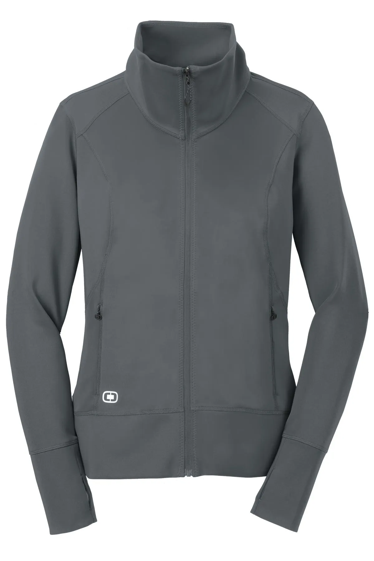 OGIO Women's Fulcrum Full-Zip. LOE700 Gear Grey