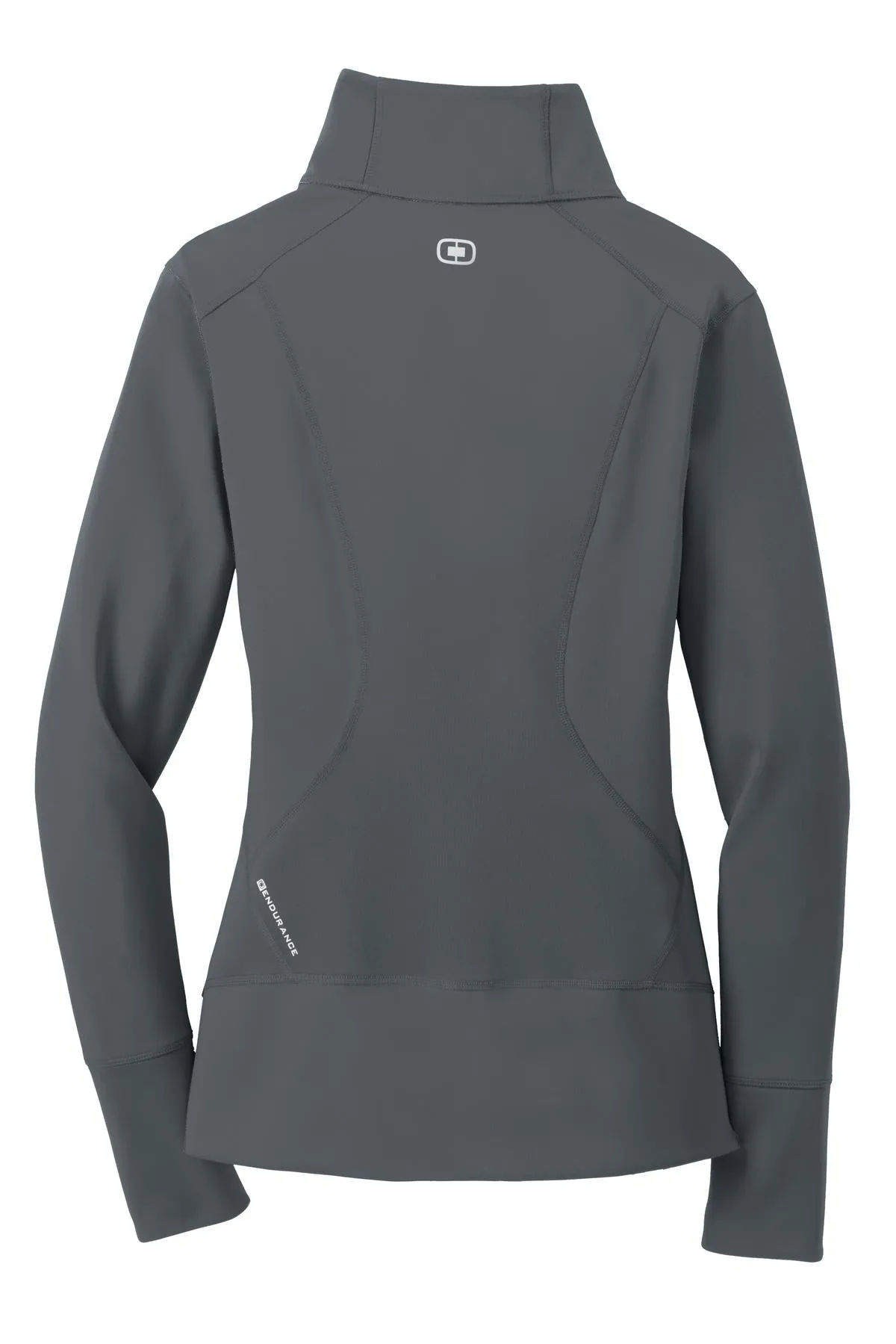 OGIO Women's Fulcrum Full-Zip. LOE700 Gear Grey
