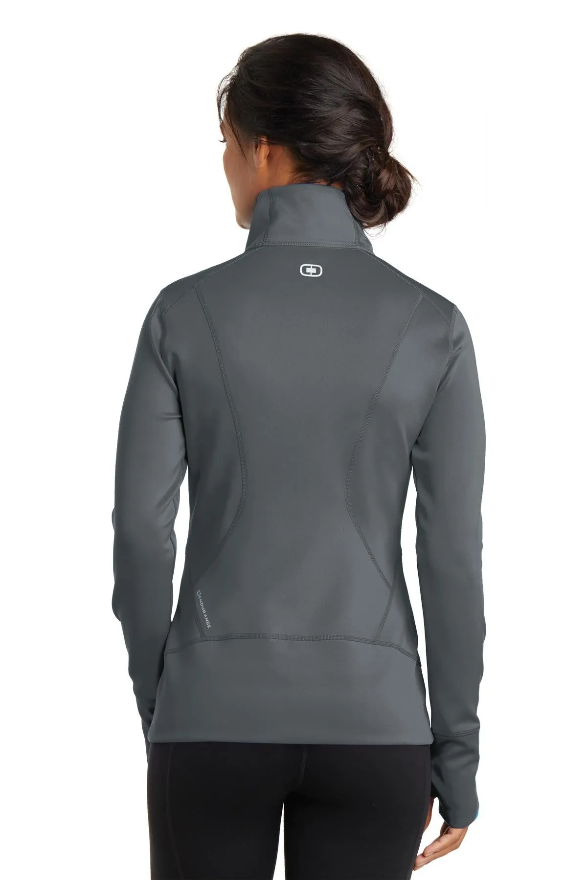 OGIO Women's Fulcrum Full-Zip. LOE700 Gear Grey