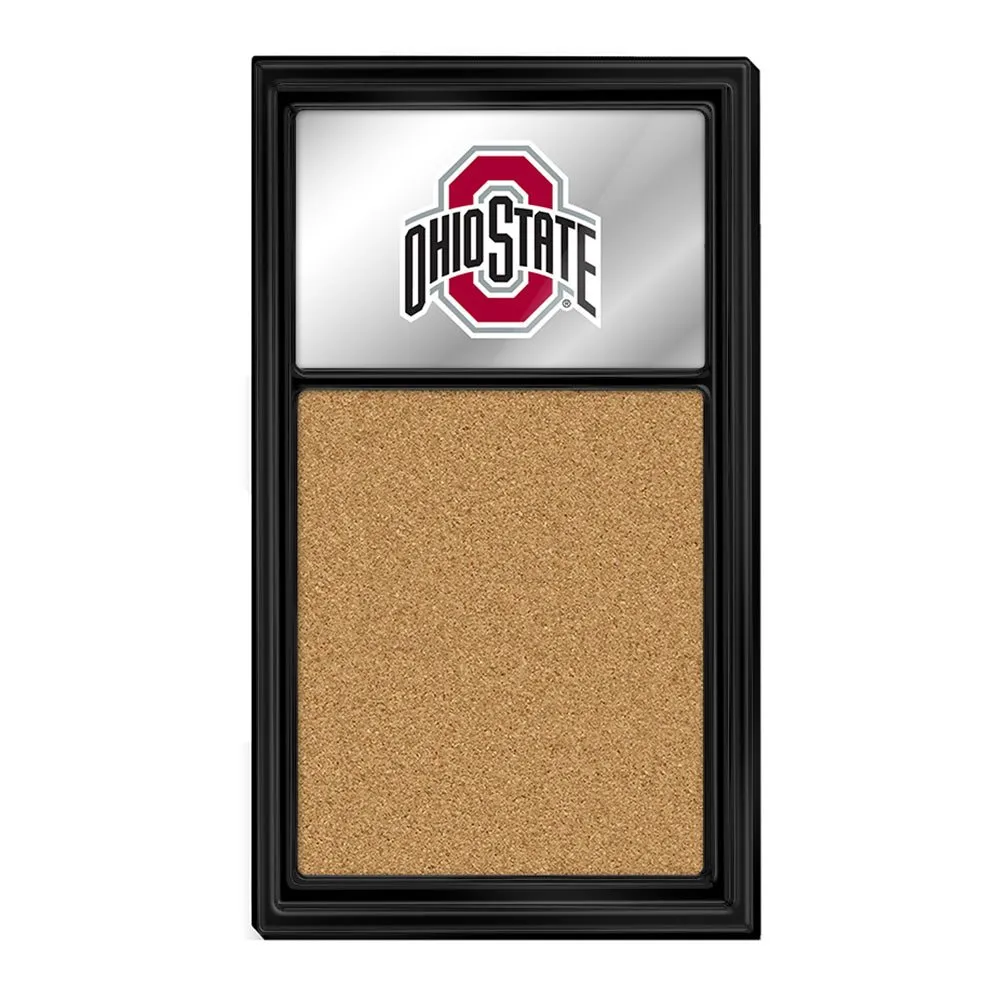 Ohio State Buckeyes: Mirrored Cork Note Board