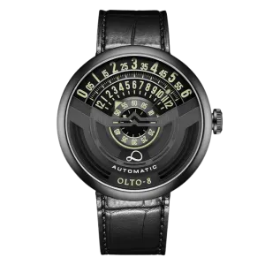 OLTO-8 INFINITY-I RPM-Style Automatic Watch Black