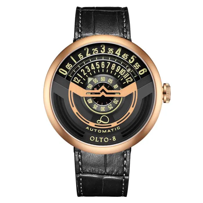 OLTO-8 INFINITY-I RPM-Style Automatic Watch Bronze Edition