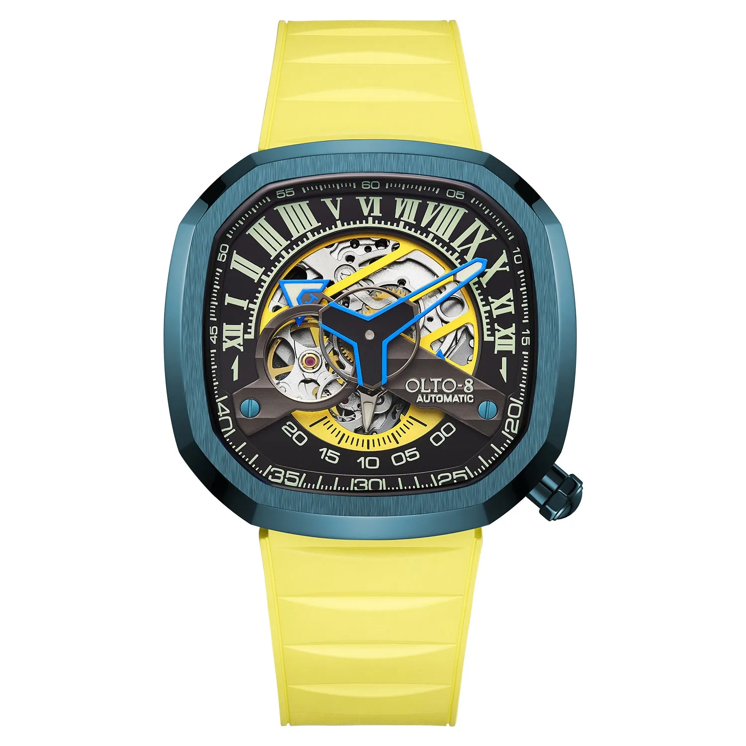 OLTO-8 INFINITY II RPM-Style Automatic Watch Blue