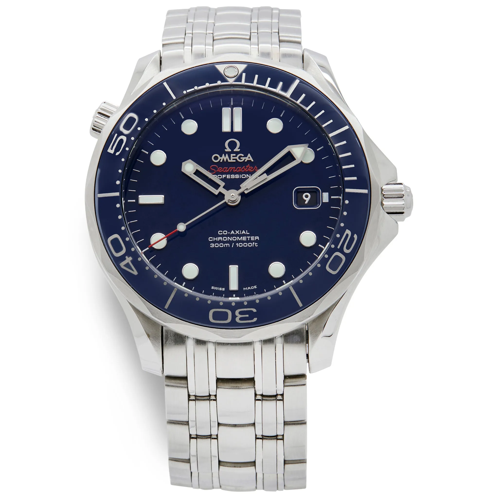 Omega Seamaster 212.30.41.20.03.001 Blue Dial Automatic  Men's Watch
