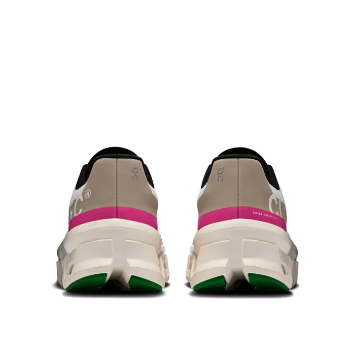 On Running Cloudmonster Womens Silver Ivory
