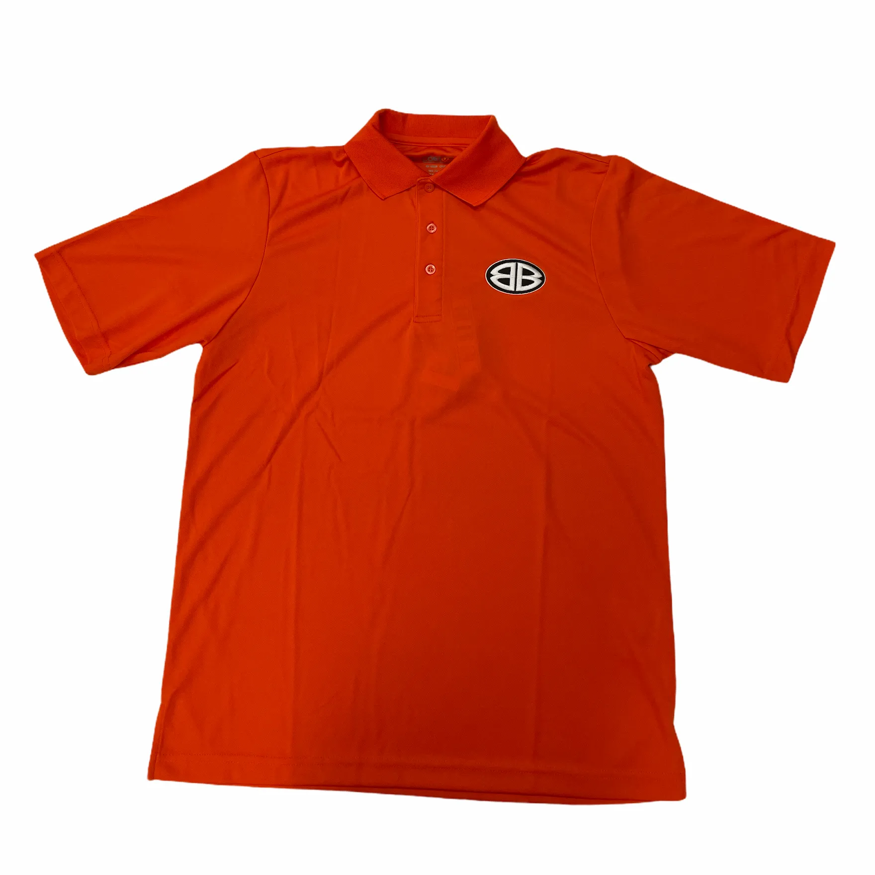 Orange Double B Polo
