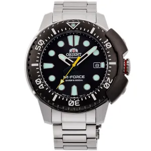 Orient M-Force Black Dial RA-AC0L01B00B RA-AC0L01B Diving Stainless Steel Watch