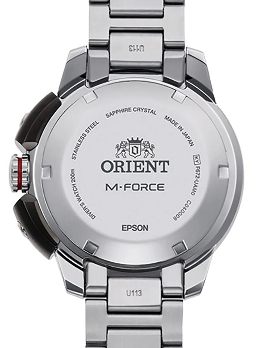 ORIENT M-FORCE SPORTS 70TH ANNIVERSARY RN-AC0L02R MADE IN JAPAN JDM