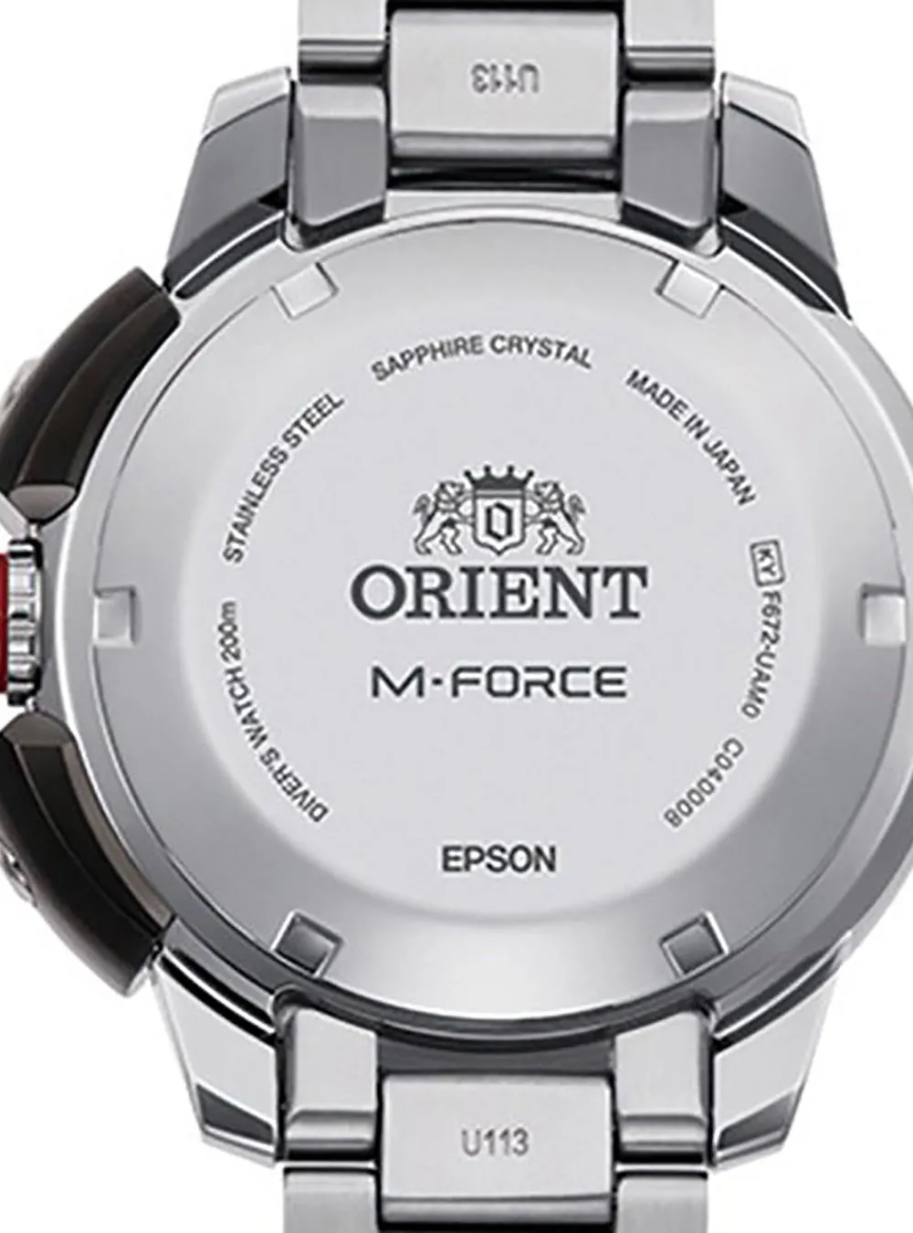 ORIENT M-FORCE SPORTS 70TH ANNIVERSARY RN-AC0L03B MADE IN JAPAN JDM