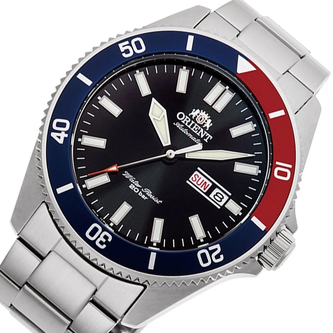Orient RA-AA0912B RA-AA0912B19B Mechanical Pepsi Bezel Mens Sports Watch