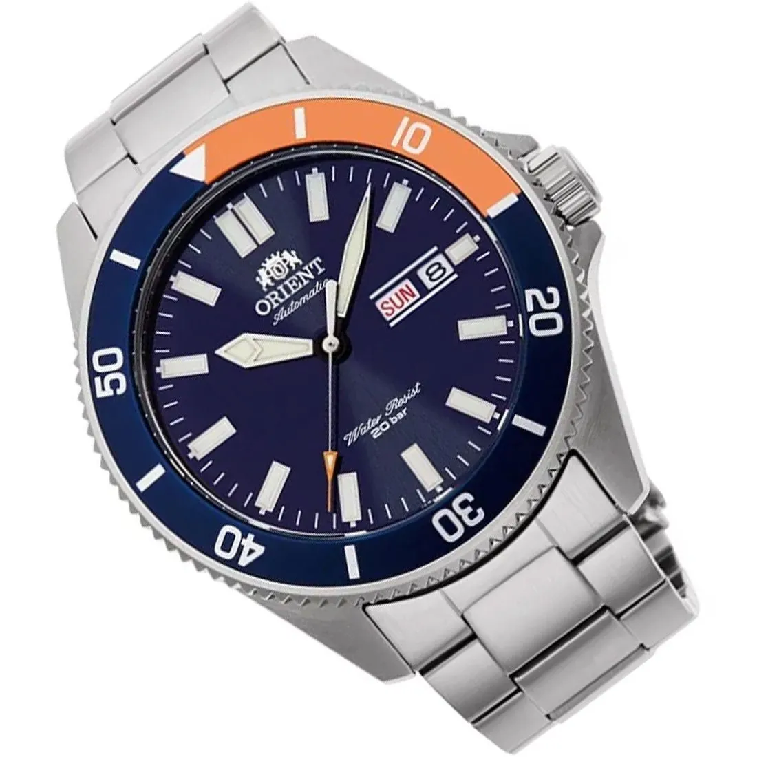Orient RA-AA0913L19B RA-AA0913L Automatic Blue Dial Mens Sports Watch