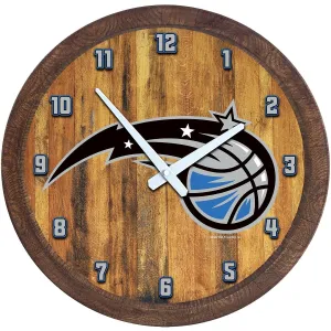 Orlando Magic: "Faux" Barrel Top Clock