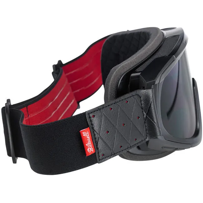 Overland Goggles - Black/Red