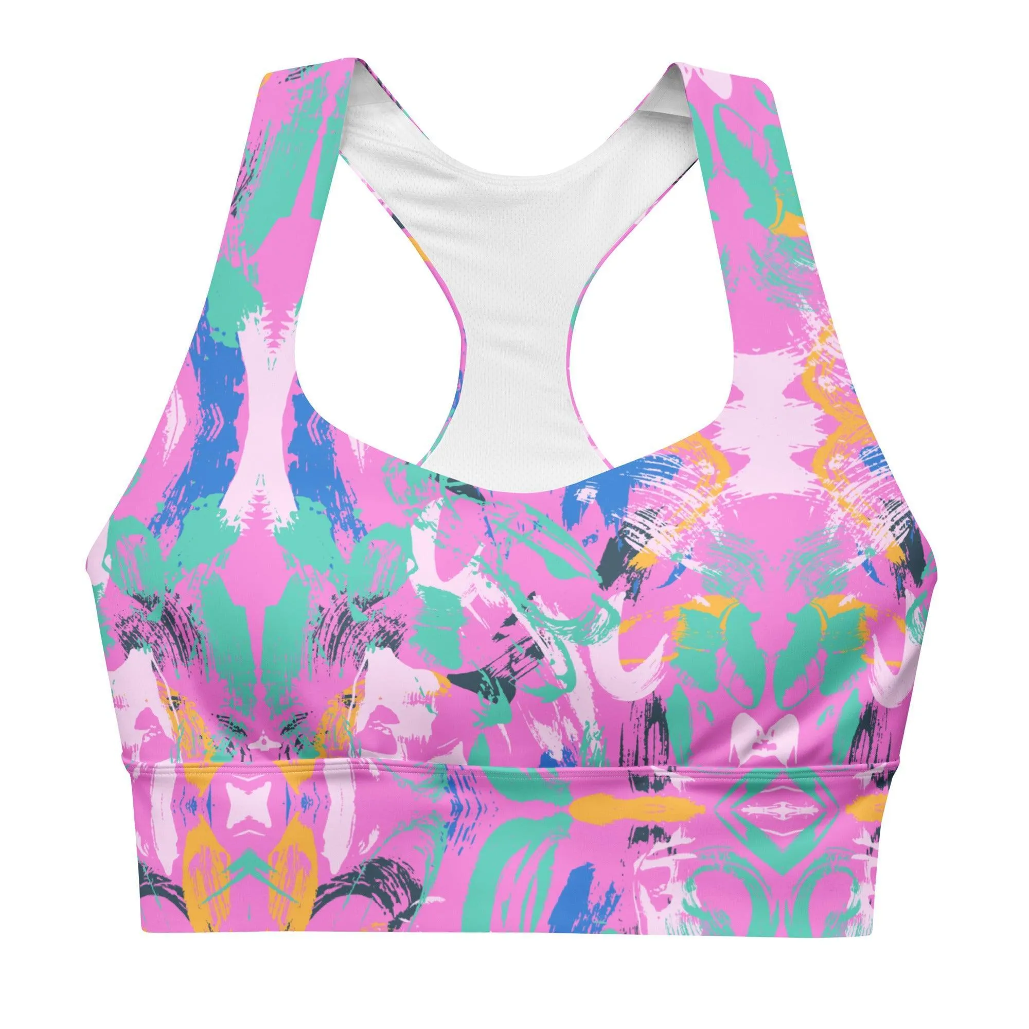 Painterly Sports Bra