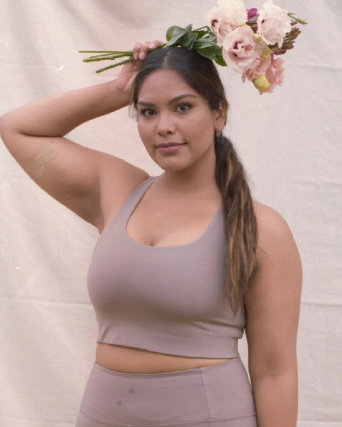 Paloma Racerback Sports Bra, Limestone