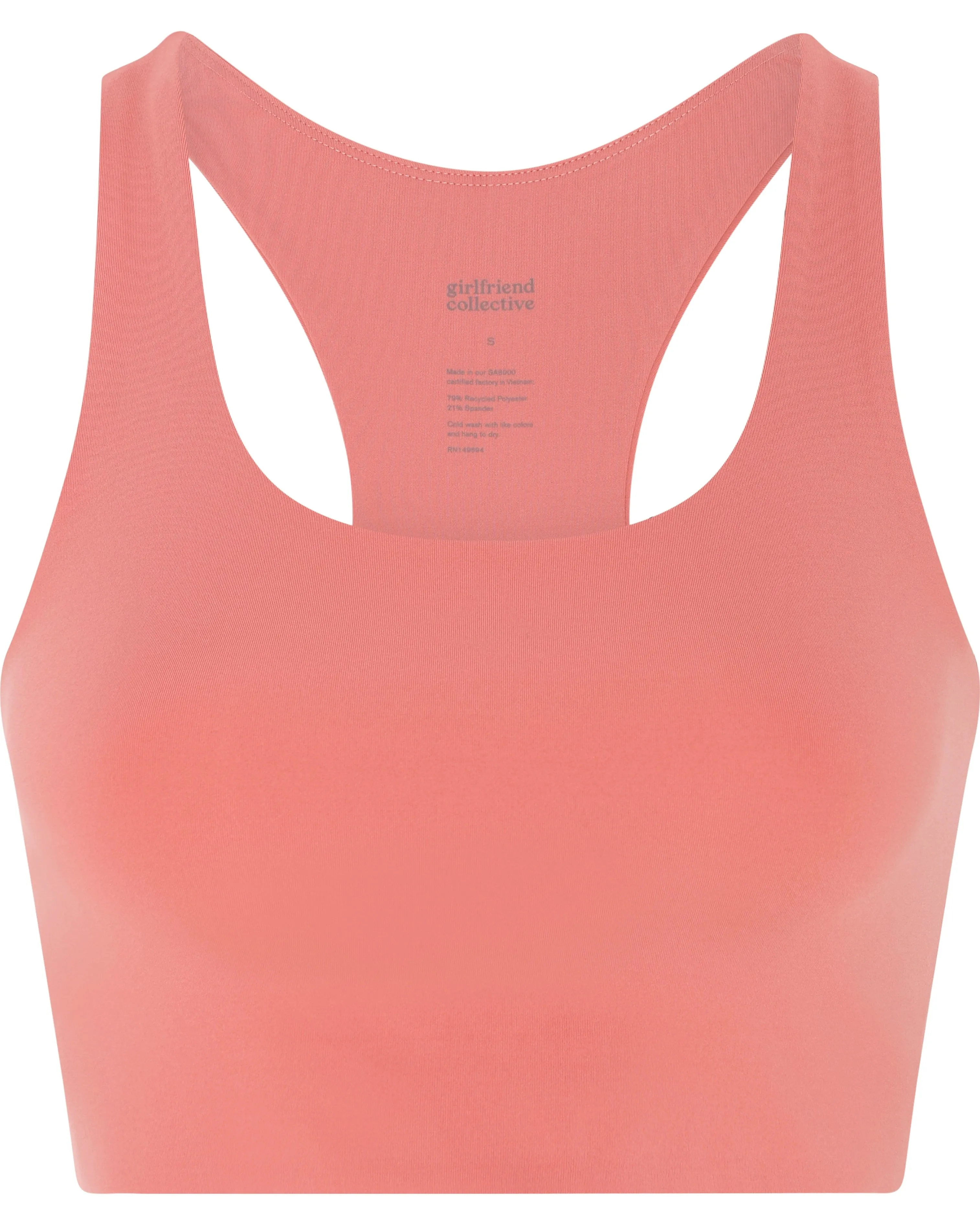 Paloma Racerback Sports Bra, Primrose