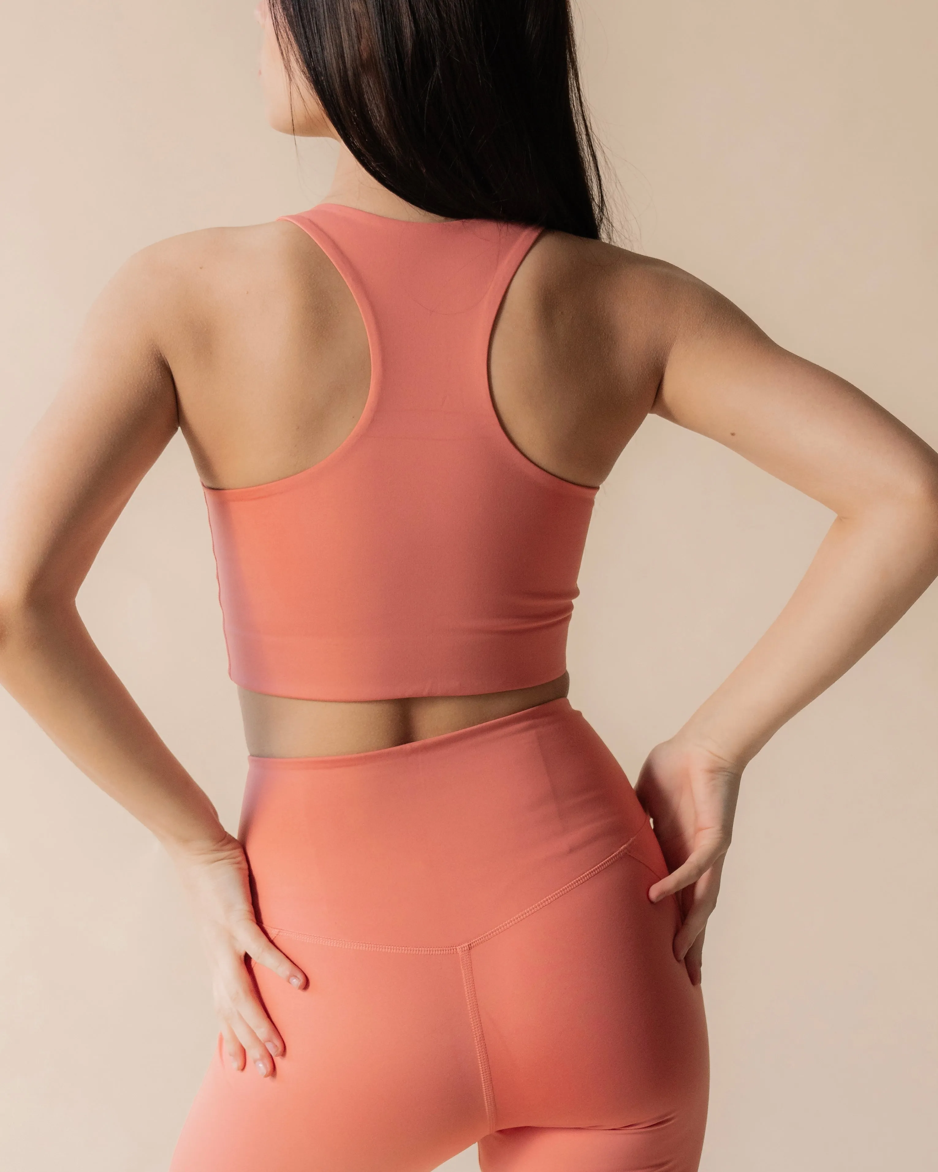Paloma Racerback Sports Bra, Primrose