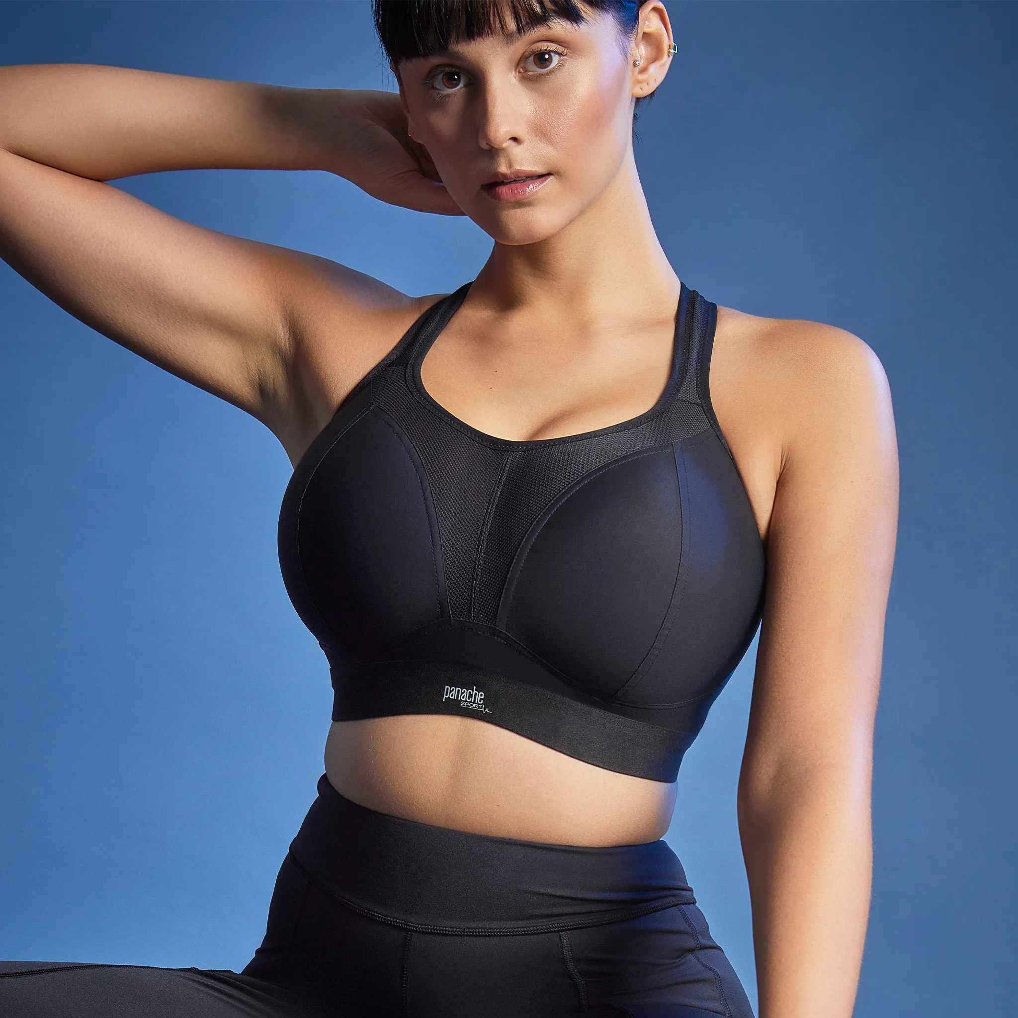 Panache Black Non Wired Sports Bra