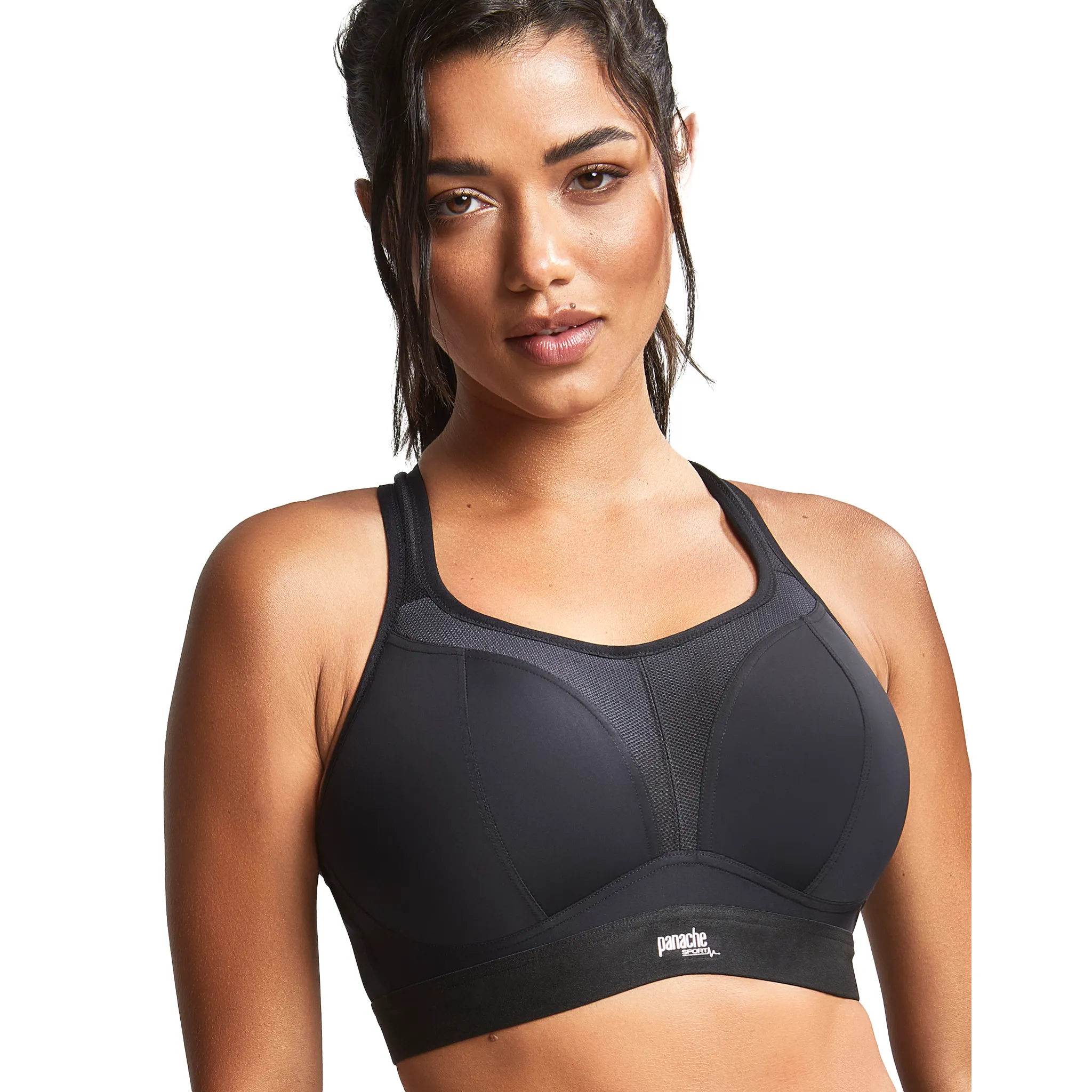 Panache Black Non Wired Sports Bra