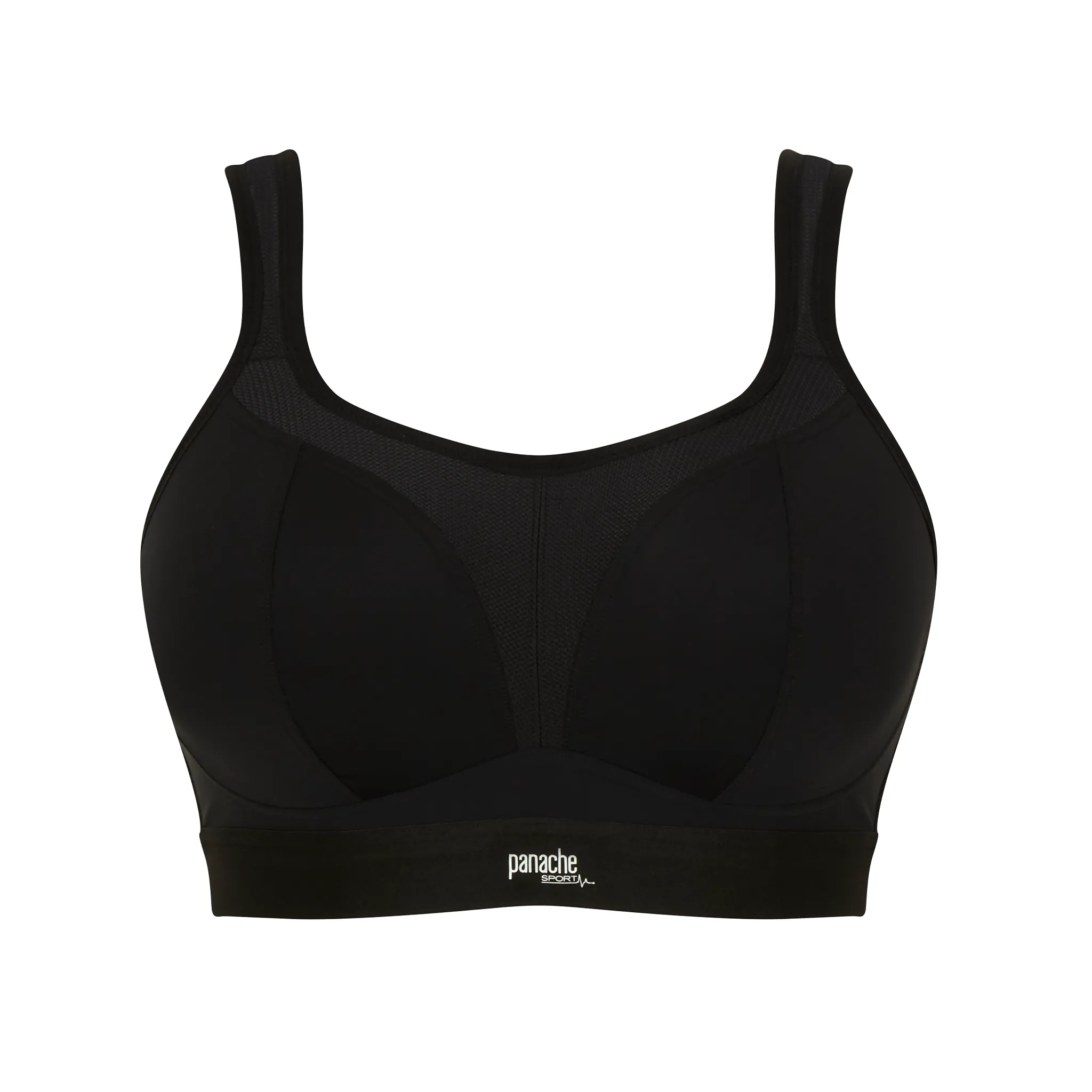 Panache Black Non Wired Sports Bra