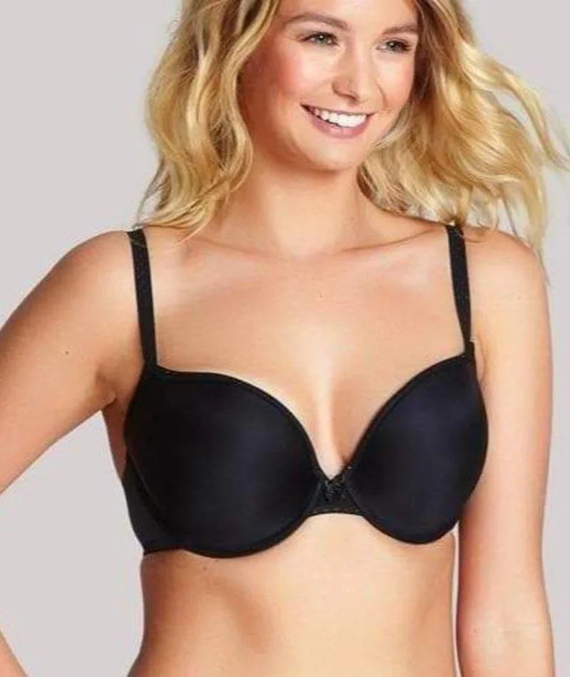 Panache Koko Moulded Plunge Underwired Bra - Black