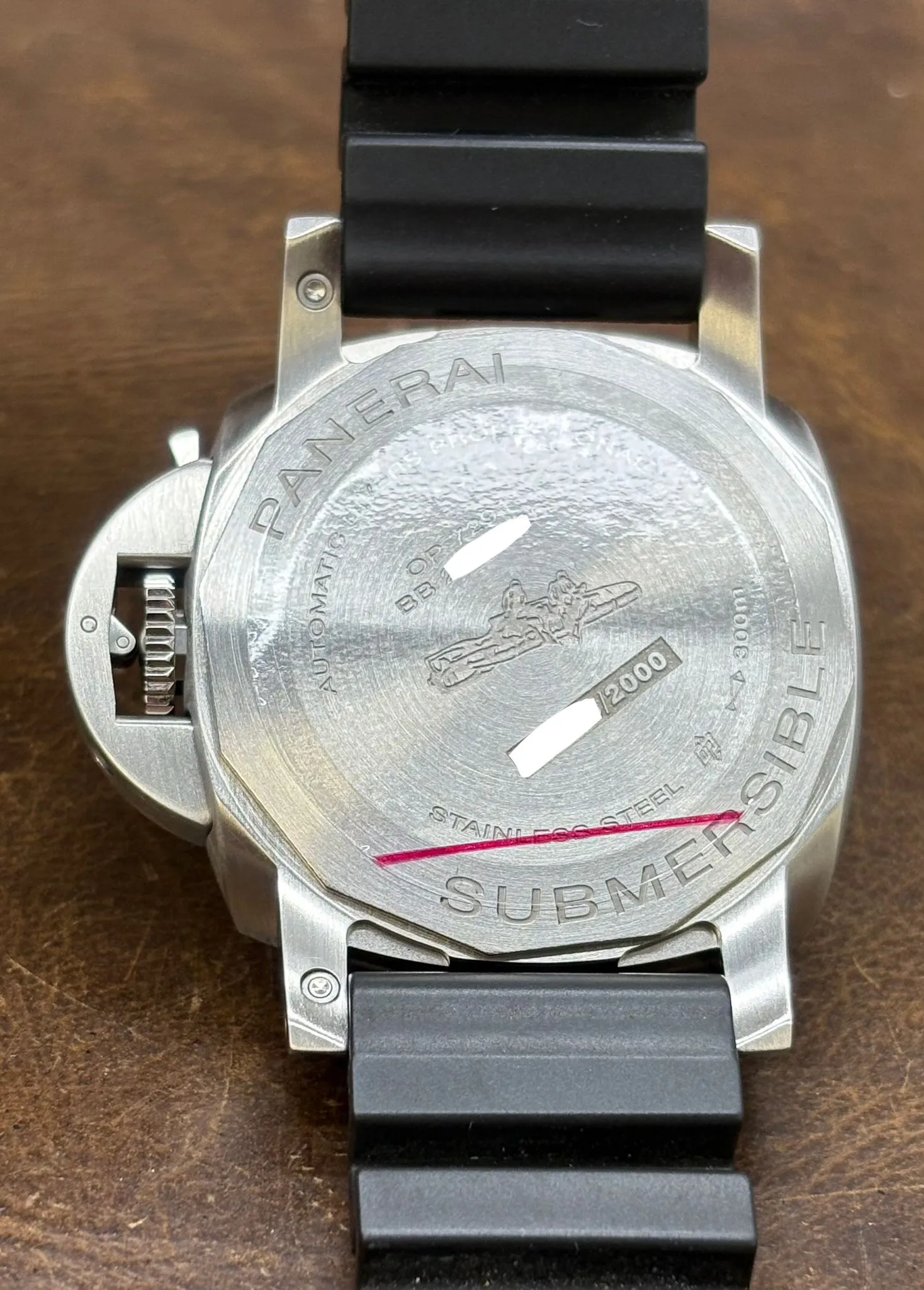 Panerai Submersible Bianco 42mm PAM02223 White Dial Automatic Men's Watch