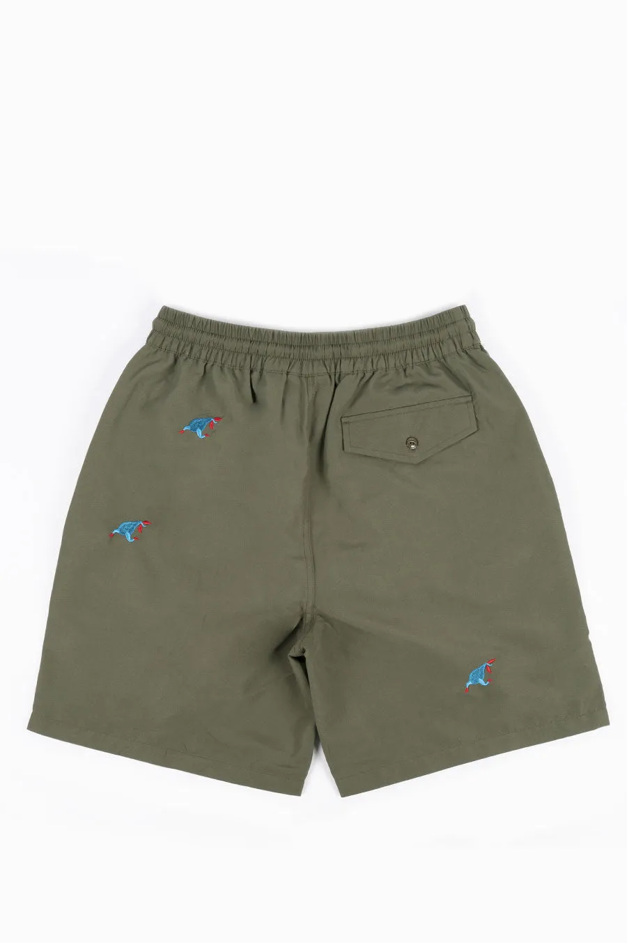 PARRA RUNNING PEAR SWIM SHORTS OLIVE