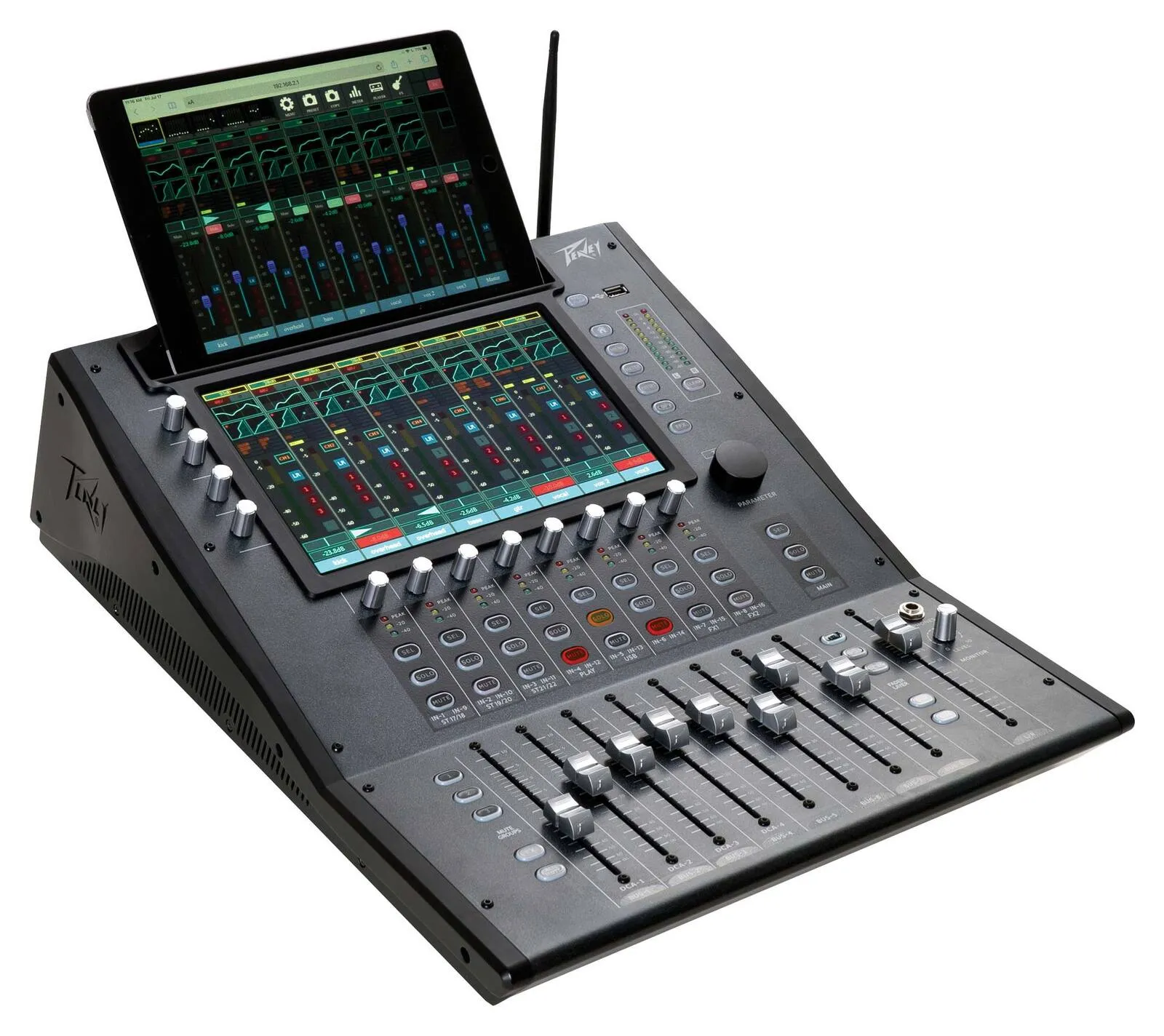 Peavey Aureus Series "AUREUS28" Digital 28-Channel Mixer with WiFi & Bluetooth