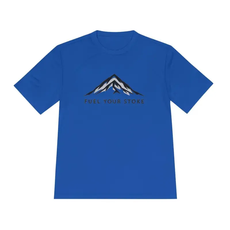Performance Mountain Graphic T Shirt for Active Lifestyles