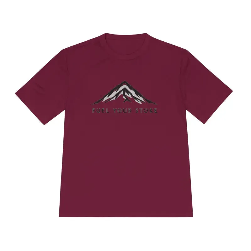 Performance Mountain Graphic T Shirt for Active Lifestyles