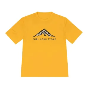 Performance Mountain Graphic T Shirt for Active Lifestyles