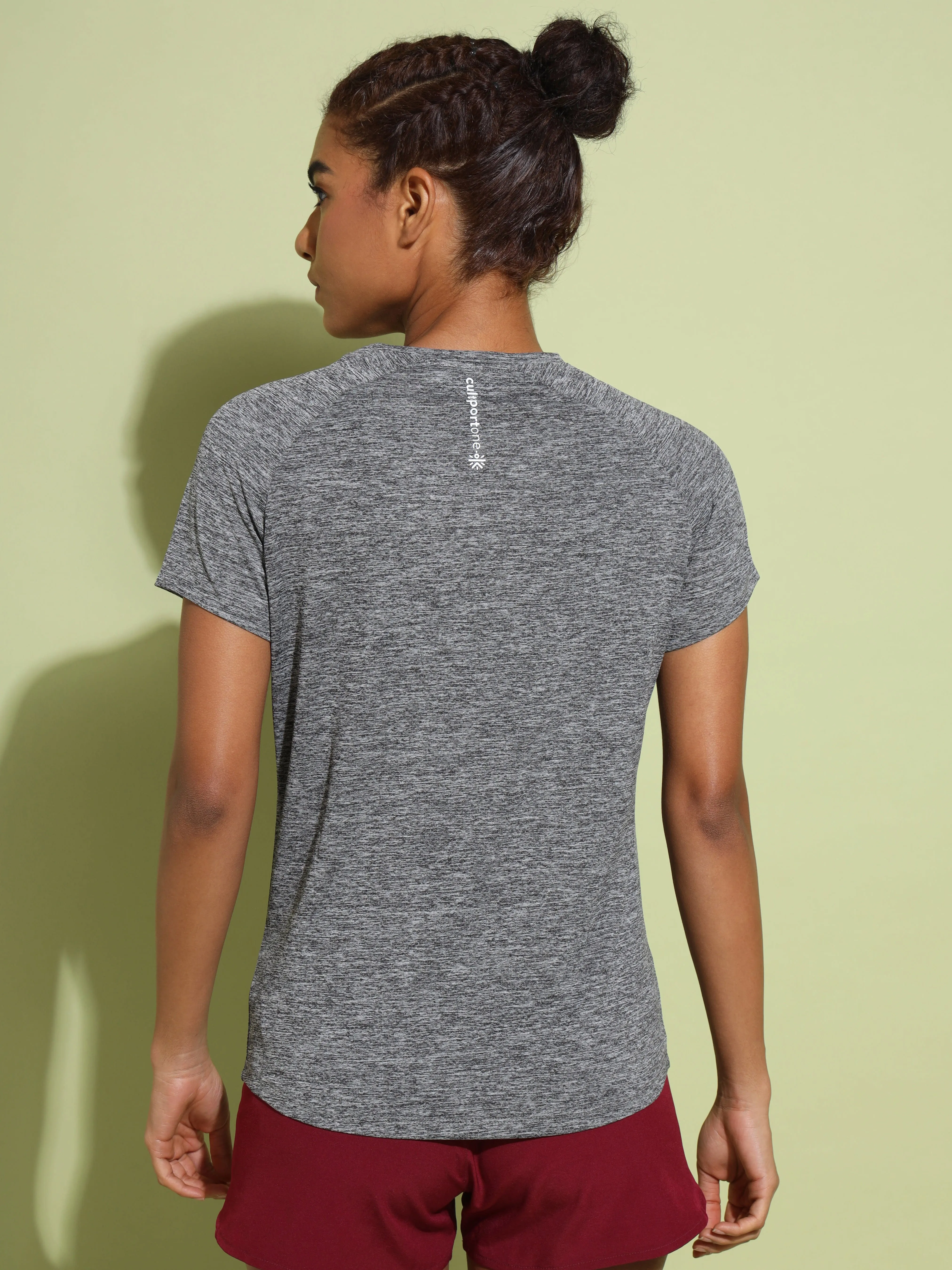 Performance T-shirt with Graphic Print