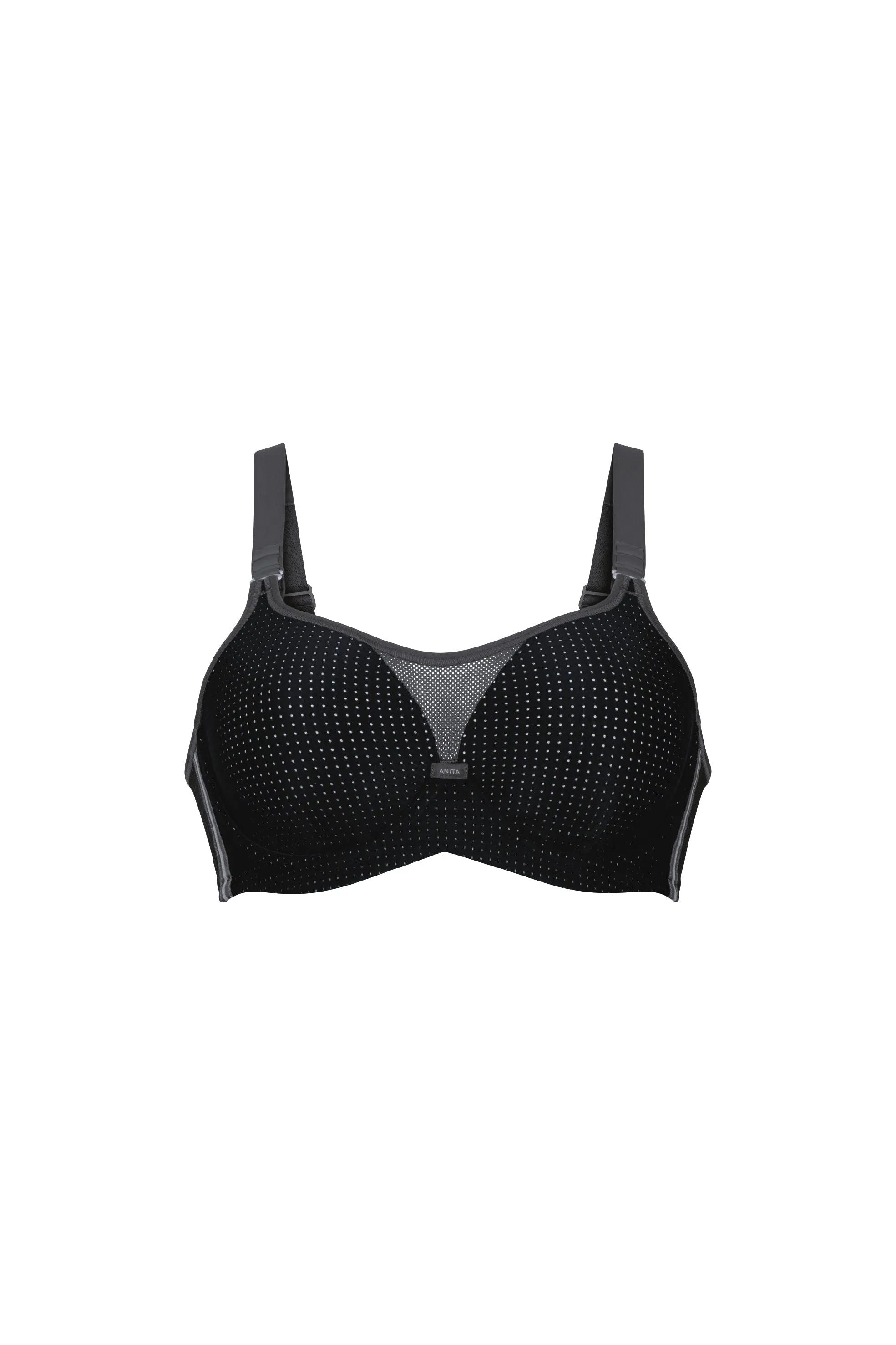 Performance WireX Sports Bra With Underwire In Black - Anita