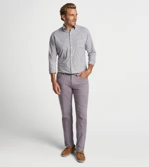 Peter Millar - Hanford Performance Twill Sport Shirt - Navy