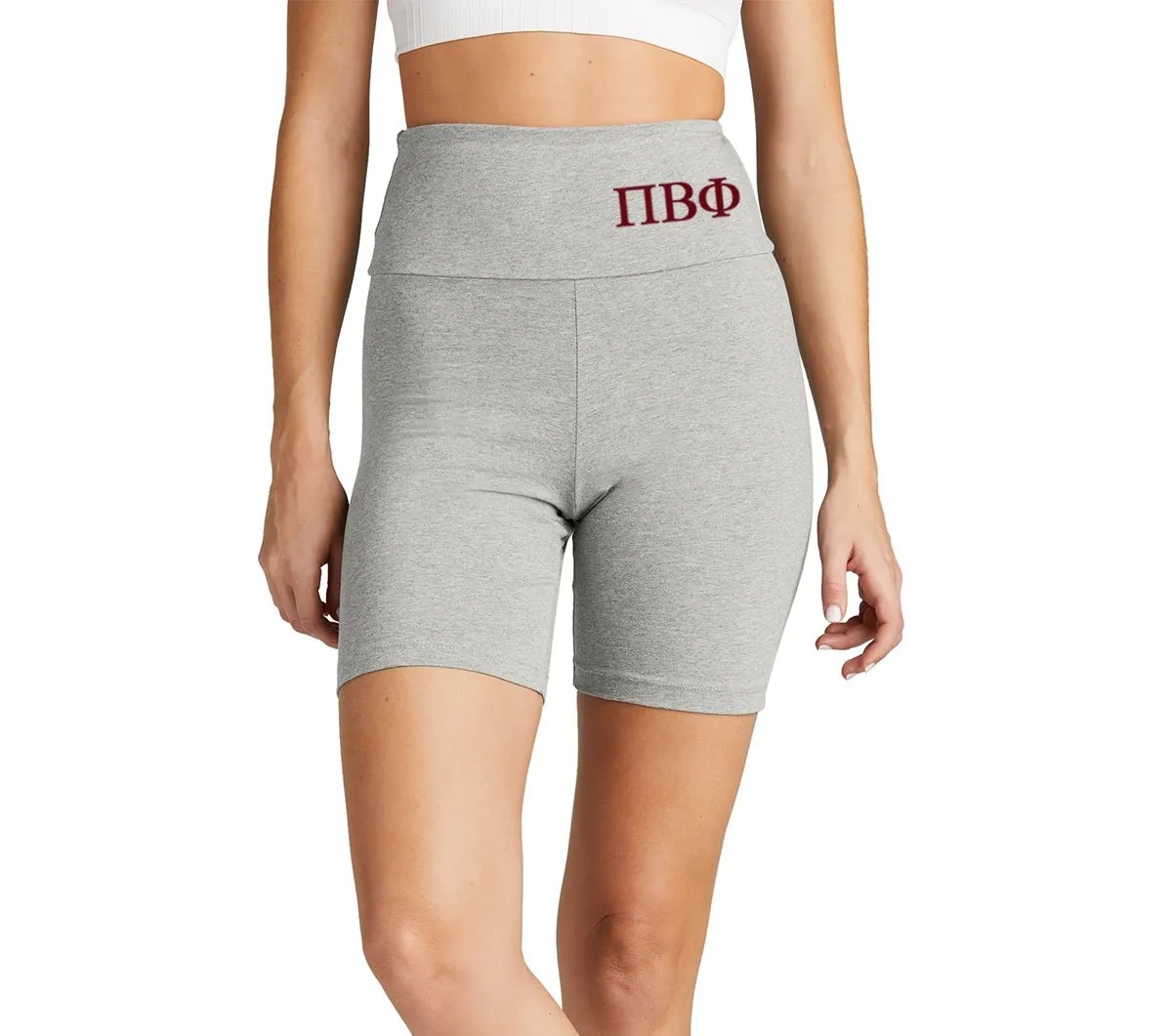 Pi Beta Phi High Waist Bike Shorts