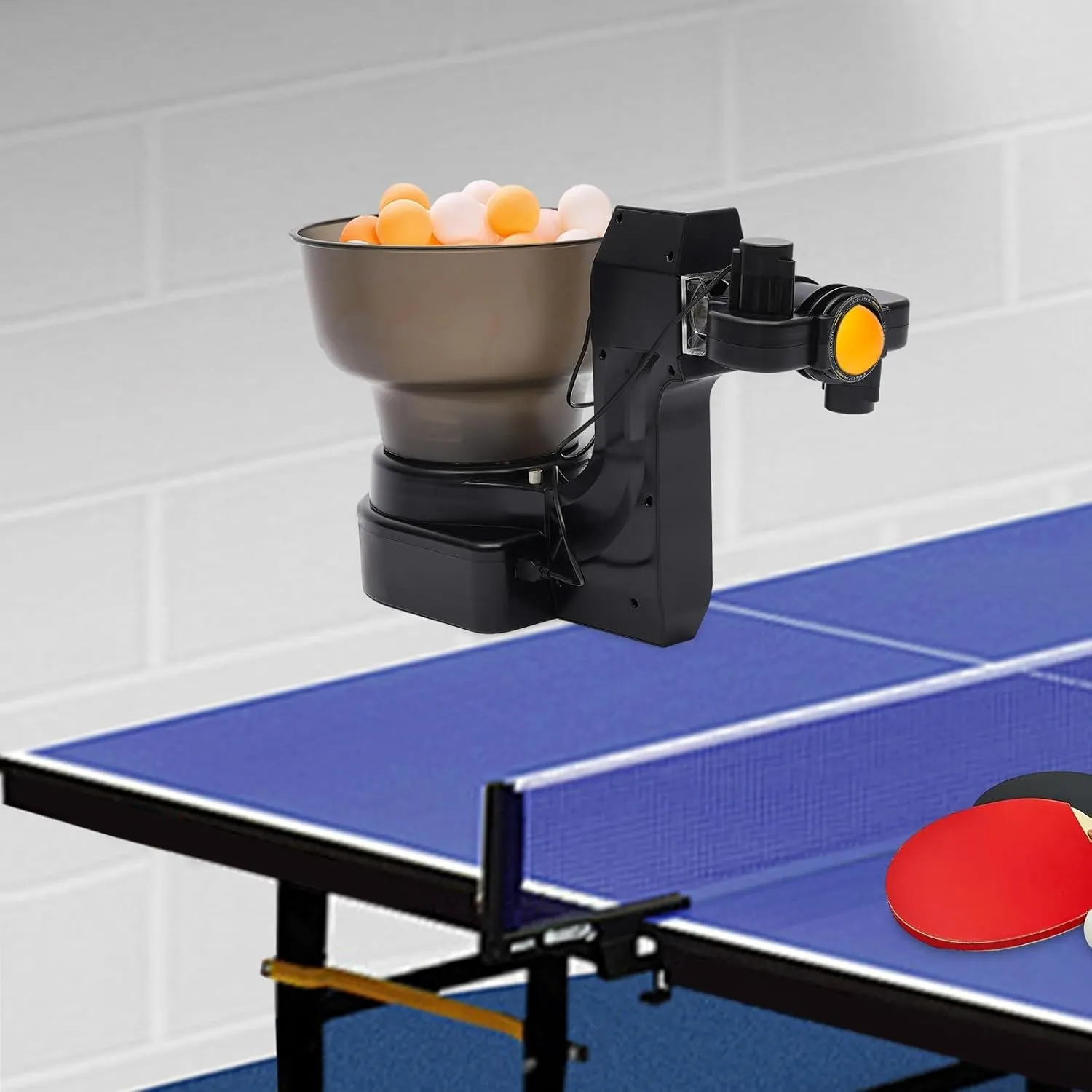 Ping Pong Robot, Ping Pong Trainer 36 Different Spin Balls Automatic Ping Pong Robot Ball Machine, Table Tennis Robots Automatic Ball Machine for Training