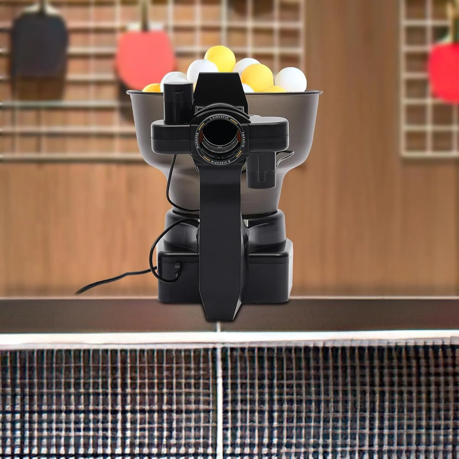 Ping Pong Robot, Ping Pong Trainer 36 Different Spin Balls Automatic Ping Pong Robot Ball Machine, Table Tennis Robots Automatic Ball Machine for Training