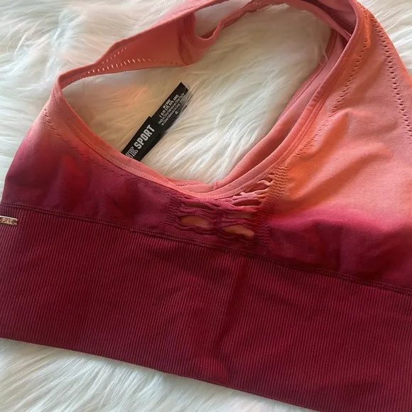 PINKSEAMLESS LONGLINE SPORTS BRA
