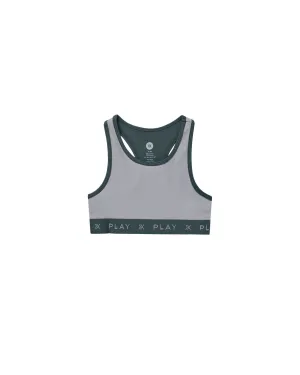 Play Sports Bra | Periwinkle Ribbed