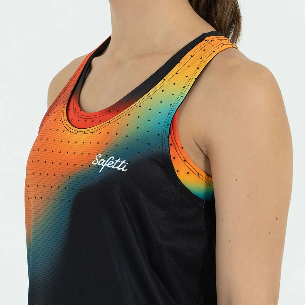 Pre-Order - Speed Project - Boreal - Sleeveless Running Tank Top. Women