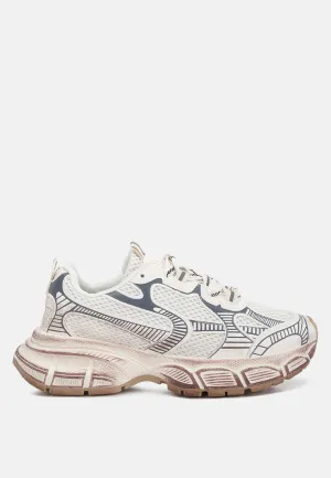 Pull Tab Chunky Sole Sneaker By Ruw