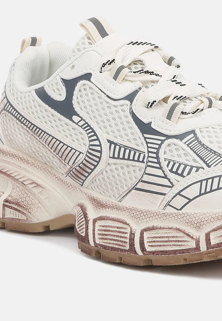 Pull Tab Chunky Sole Sneaker By Ruw