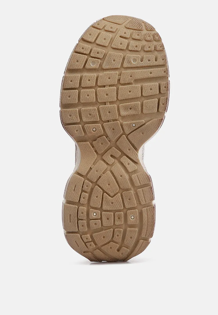 Pull Tab Chunky Sole Sneaker By Ruw